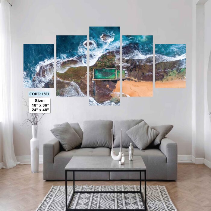 5 piece Wall Canvas set, Code 1503