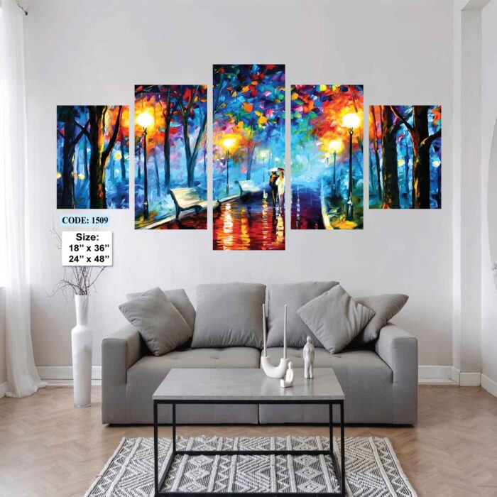 5 piece Wall Canvas set, Code 1509