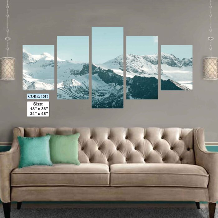 5 piece Wall Canvas set, Code 1517