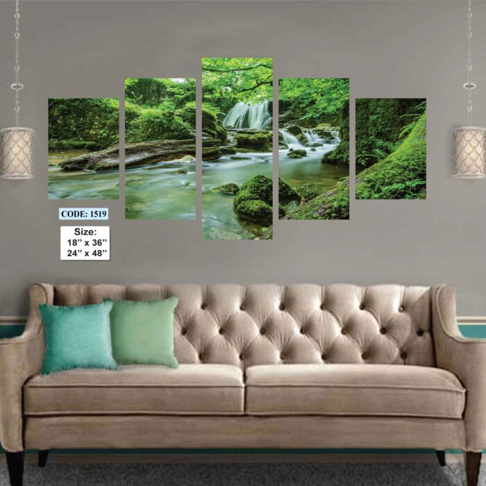 5 piece Wall Canvas set, Code 1519