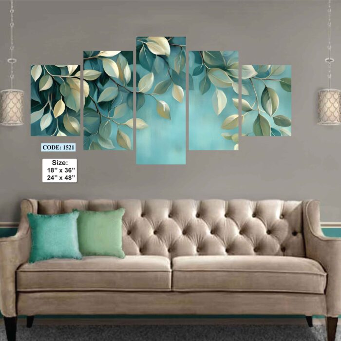 5 piece Wall Canvas set, Code 1521