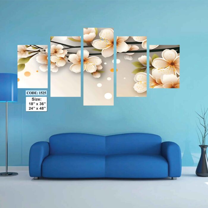 5 piece Wall Canvas set, Code 1525
