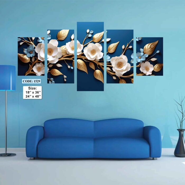5 piece Wall Canvas set, Code 1529