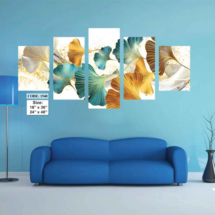 5 piece Wall Canvas set, Code 1540