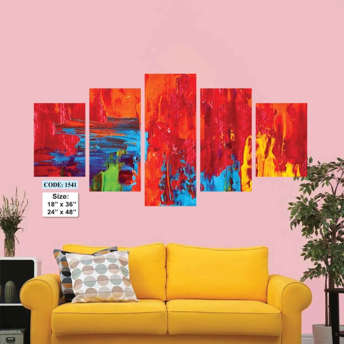 5 piece Wall Canvas set, Code 1541