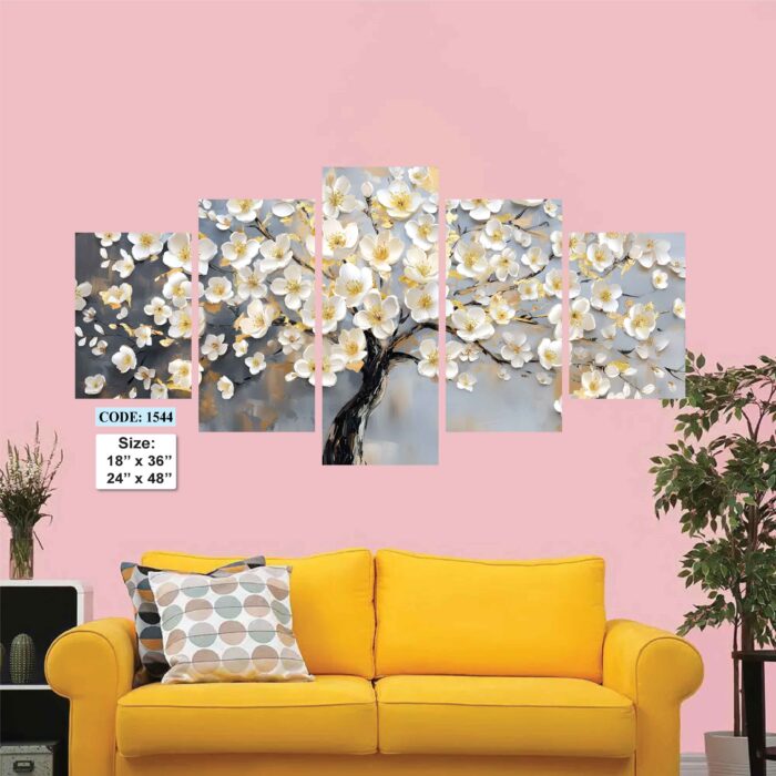 5 piece Wall Canvas set, Code 1544