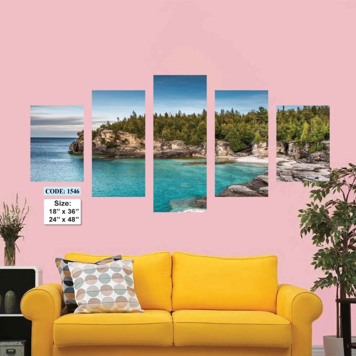 5 piece Wall Canvas set, Code 1546