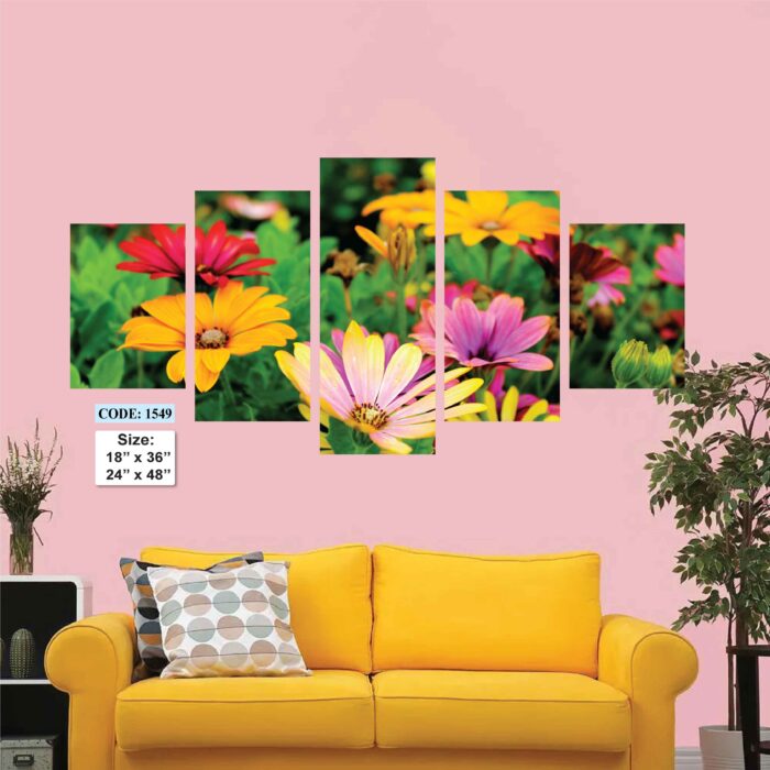 5 piece Wall Canvas set, Code 1549
