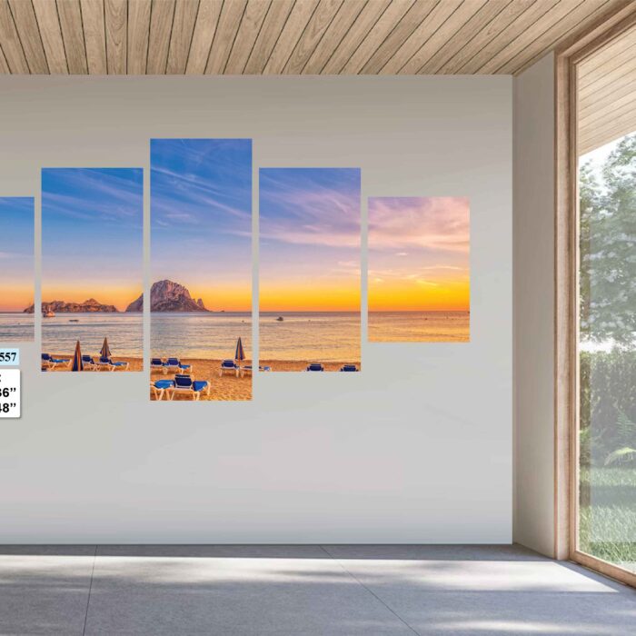 5 piece Wall Canvas set, Code 1557