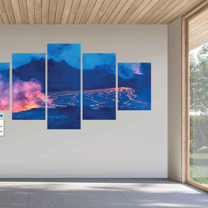 5 piece Wall Canvas set, Code 1558