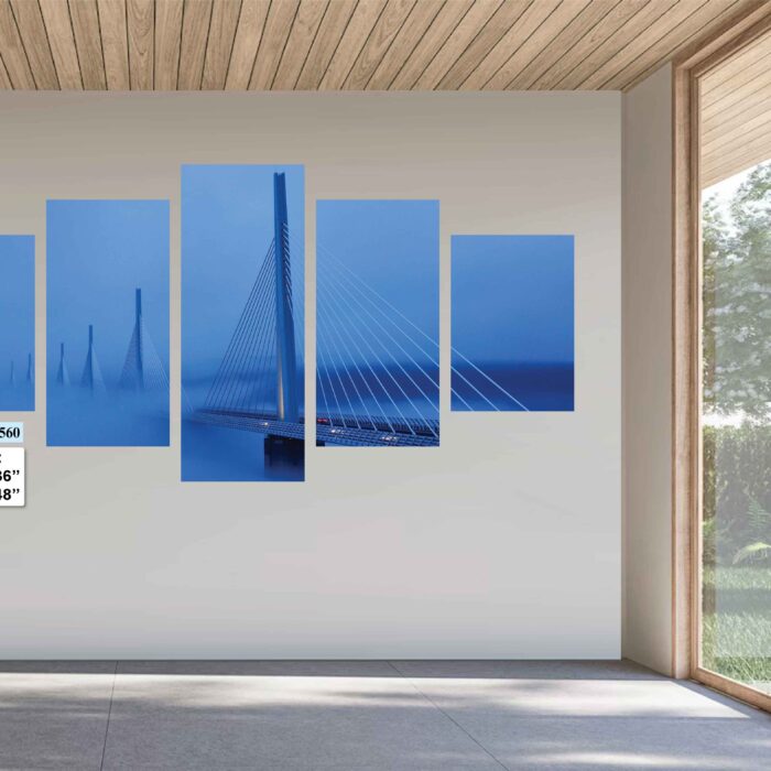 5 piece Wall Canvas set, Code 1560