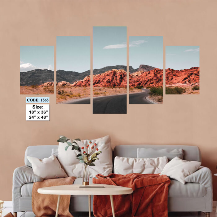 5 piece Wall Canvas set, Code 1565