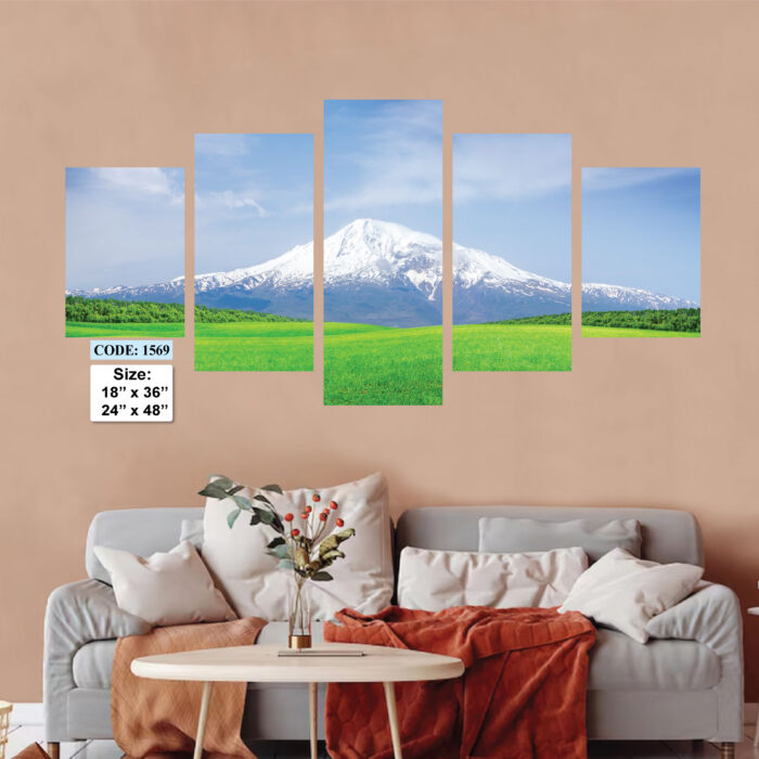 5 piece Wall Canvas set, Code 1569