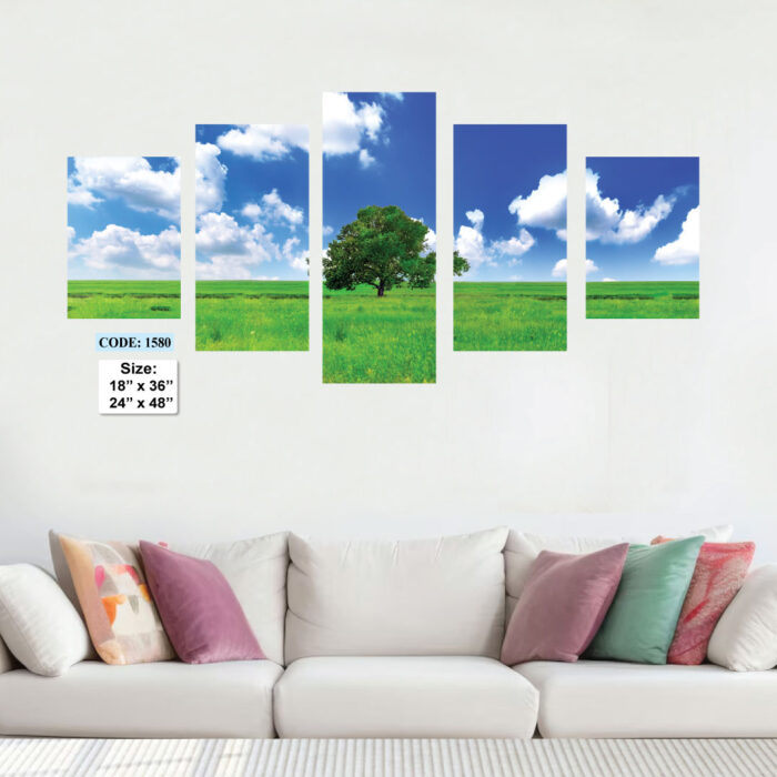 5 piece Wall Canvas set, Code 1580