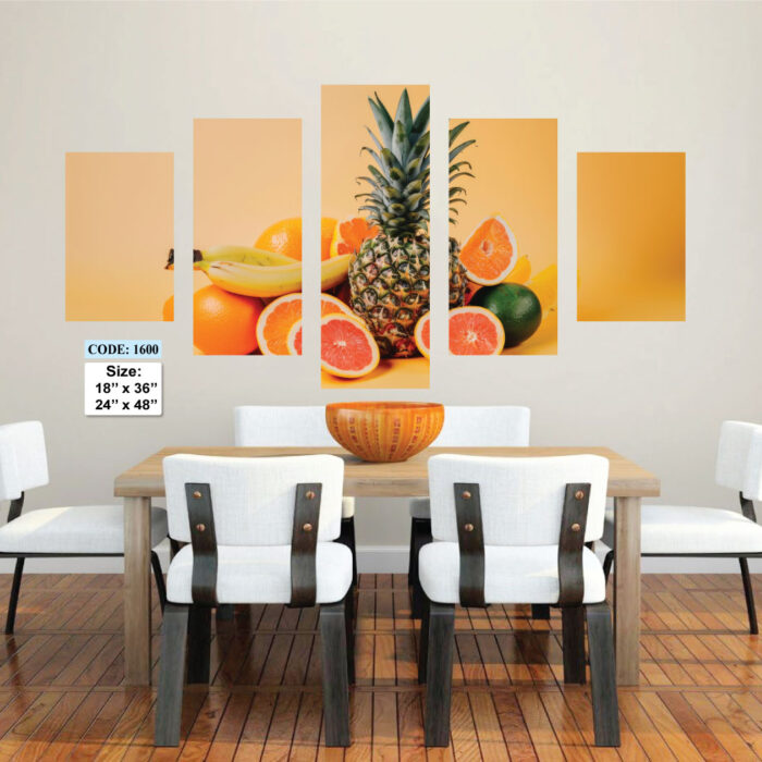 5 piece Wall Canvas set, Code 1600