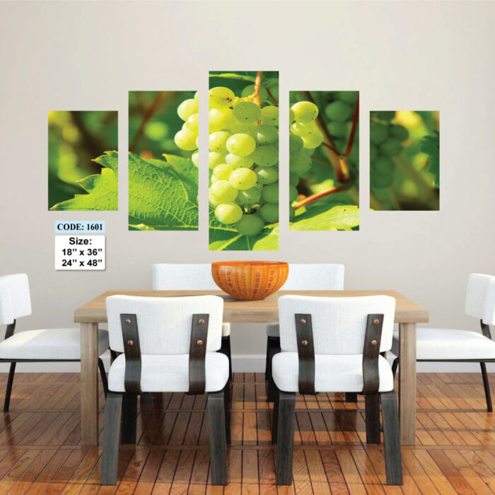 5 piece Wall Canvas set, Code 1601