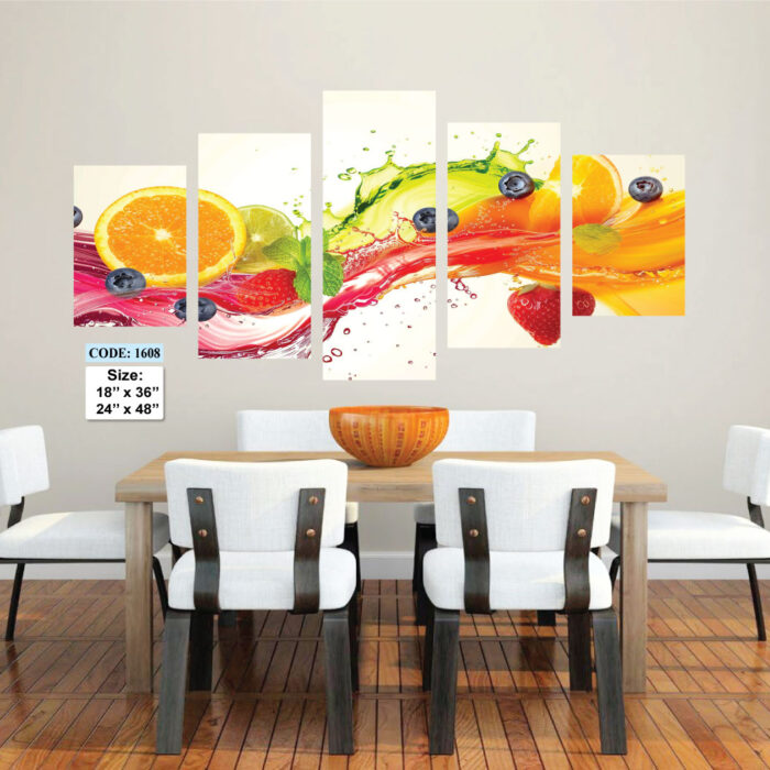 5 piece Wall Canvas set, Code 1608
