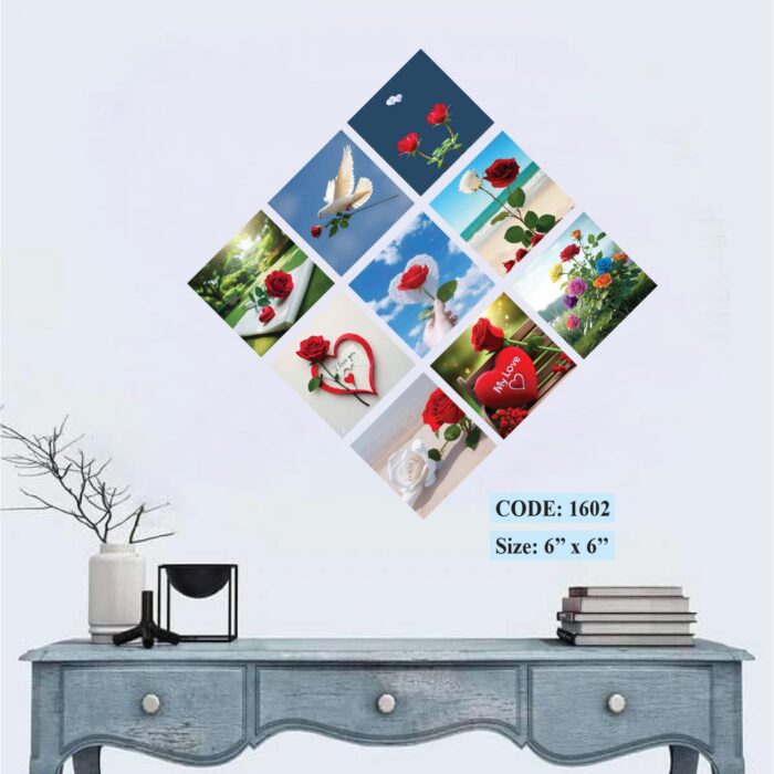 Squire Canvas 9 pic set, Code 1602