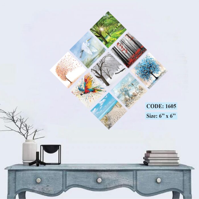 Squire Canvas 9 pic set, Code 1605