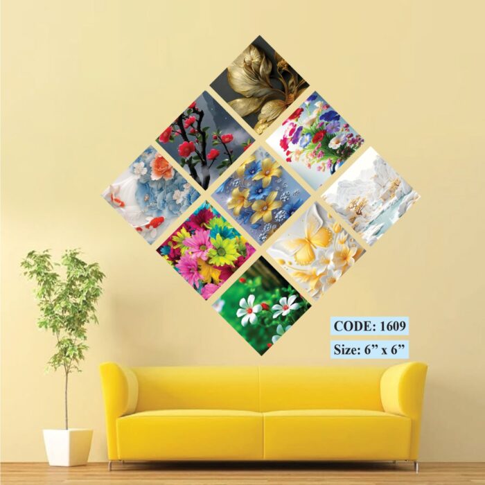 Squire Canvas 9 pic set, Code 1609