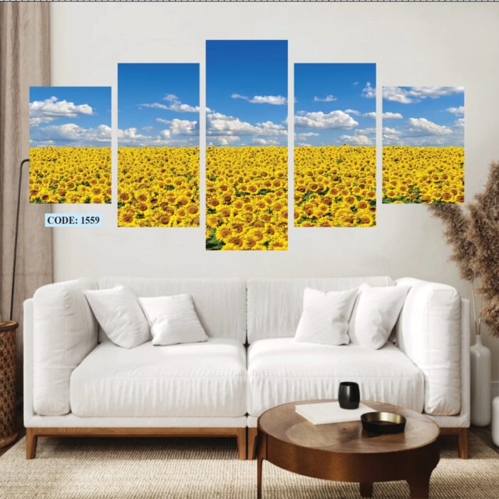 Wall Canvas 5 pic set, Code 1559