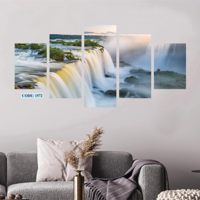 Wall Canvas 5 pic set, Code 1572