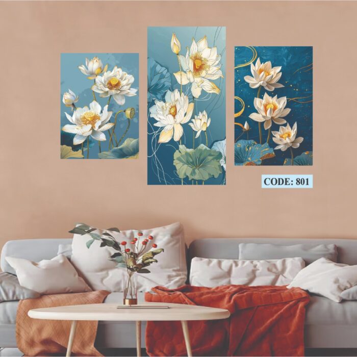 Wall Canvas 3 pic set, Code 8009