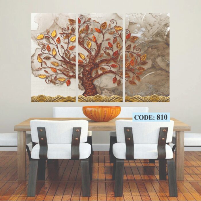 Wall Canvas 3 pic set, Code 8010